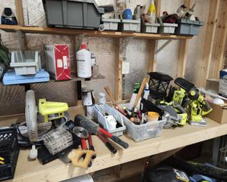 Miscellaneous Tools and Outdoor Items - Ryobi Saws; Solar Lanterns
