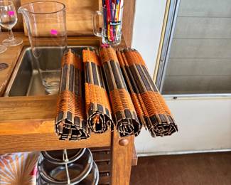 Wood Bar or island