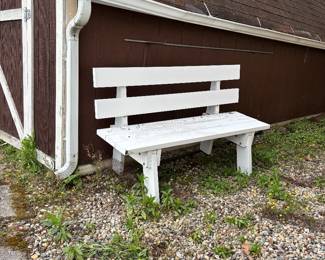 Fiberglass bench