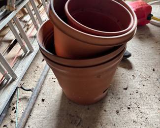 Lots of large pots