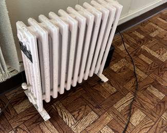 Cast iron electric heater