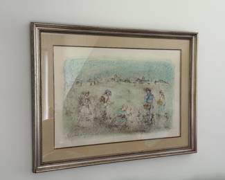 Edna Hibel artist proof lithograph