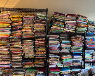 Lots of the large pieces are on shelves now and ready for the weekend