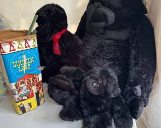 totes of quality stuffed animals