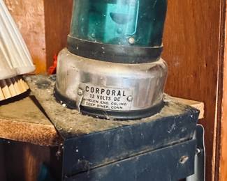early Firemen's car light