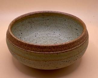Studio Pottery Speckled Stoneware Bowl