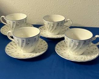 Johnson Brothers Rose Chintz Teacup and Saucer Set