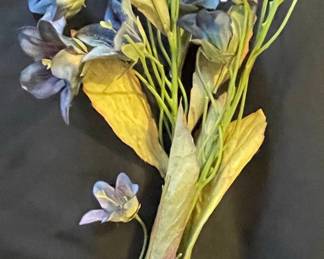 Vintage Artificial Delphinium Spray