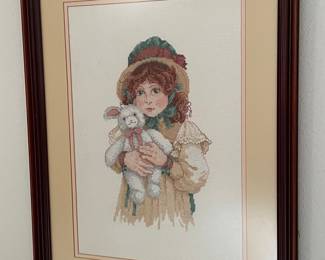 Jan Hagara "Lesley" Cross-Stitch Portrait