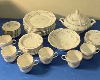 Johann Haviland Bavaria Blue Garland Dinnerware Set