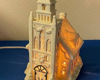 Lenox Holiday Village Porcelain Church