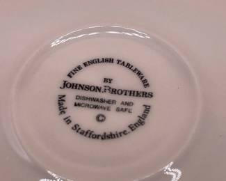 Johnson Brothers Rose Chintz Teacup and Saucer Set