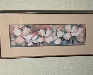 Carolyn Miller Signed Limited Edition Dogwood Print