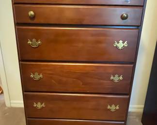 Carolina Furniture Works Five-Drawer Chest