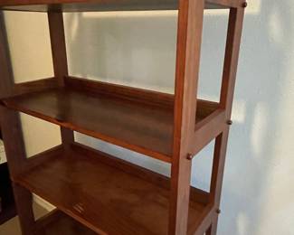 Casual Home 3-Shelf Folding Etagere Bookcase
