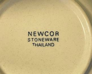 Newcor "Our Country" Stoneware Dinnerware Set