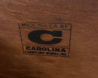 Carolina Furniture Works Five-Drawer Chest