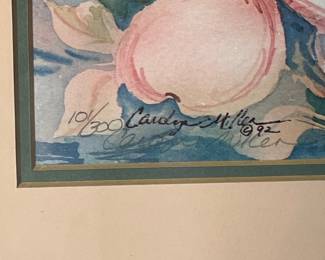 Carolyn Miller Signed Limited Edition Dogwood Print