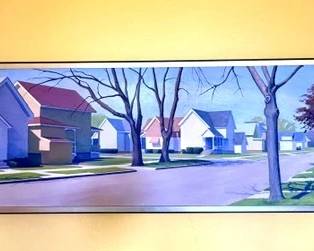 Oil on Canvas by William R. Weidner-Urban Landscape Series 