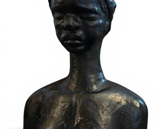 Black Americana Bust of a Woman