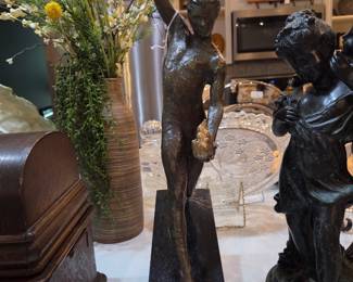 Michael Aram Prometheus Sculpture - patinated brass