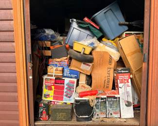 Contents of this shed