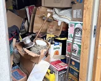 Contents of Shed