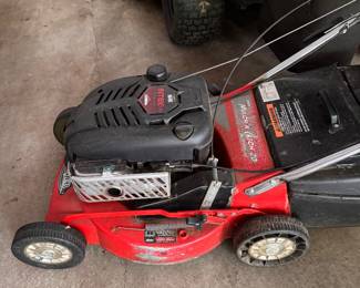 Intex/Rover mulch + catch push mower w/catcher