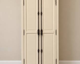 Restoration Hardware double door cabinet
