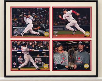 Boston Red Sox 2007 World Series Commemorative display