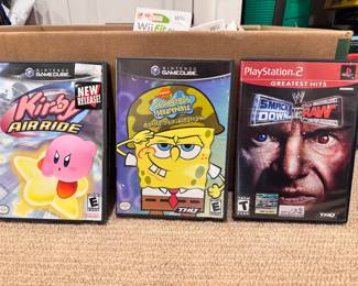 Assorted games for play systems