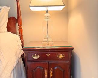 Storage nightstand with one drawer by Pennsylvania house