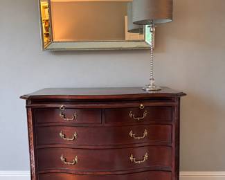 Five drawer chest with pull out shelf by Century