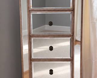 Mirrored lingerie chest