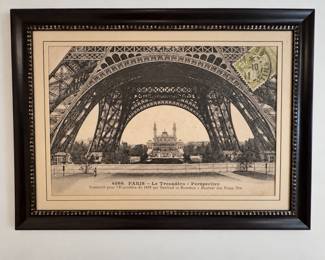 Eiffel tower, Paris, print
