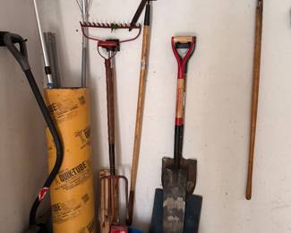 Several yard tools available