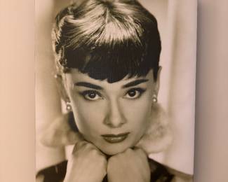 Audrey Hepburn canvas wall art