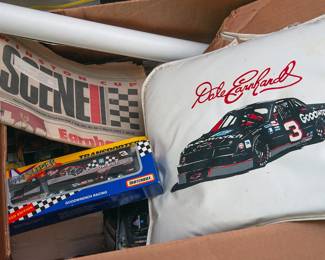 A lot of Dale Earnhardt items some autografted