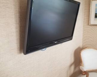 TV with bracket