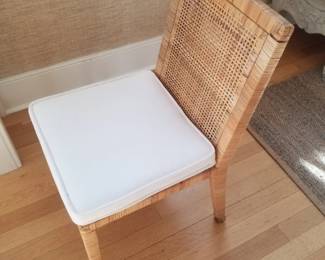 Serena & Lily Balboa rattan dining chair
