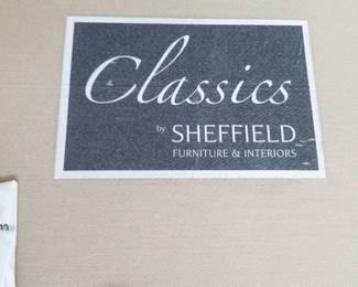 Stunning white sectional sofa - Classics by Sheffield