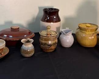 Pottery Lot Hull Roseville Seagroves Nichols Lamb More