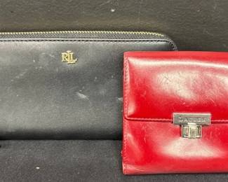 Authentic Lauren Ralph Lauren Leather Wallets