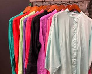 Lauren Ralph Lauren Solid Color Button Down Shirts Size XL