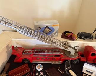 Vintage Smith Miller Pressed Steel Fire Truck - Being Offered to the Highest Bidder