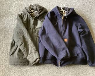 Wrangler XL with Carhartt 2XL Mens Coats
