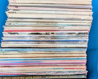 Over 80 Vinyl Records Mostly From 50s 60s