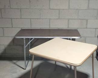 Pair of Folding Tables