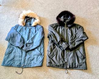 Two Womens Winter Coats Size L