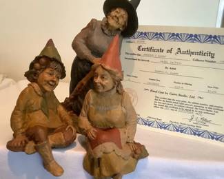 Thomas F. Clarks Hazel, Wiz Julie Figurines